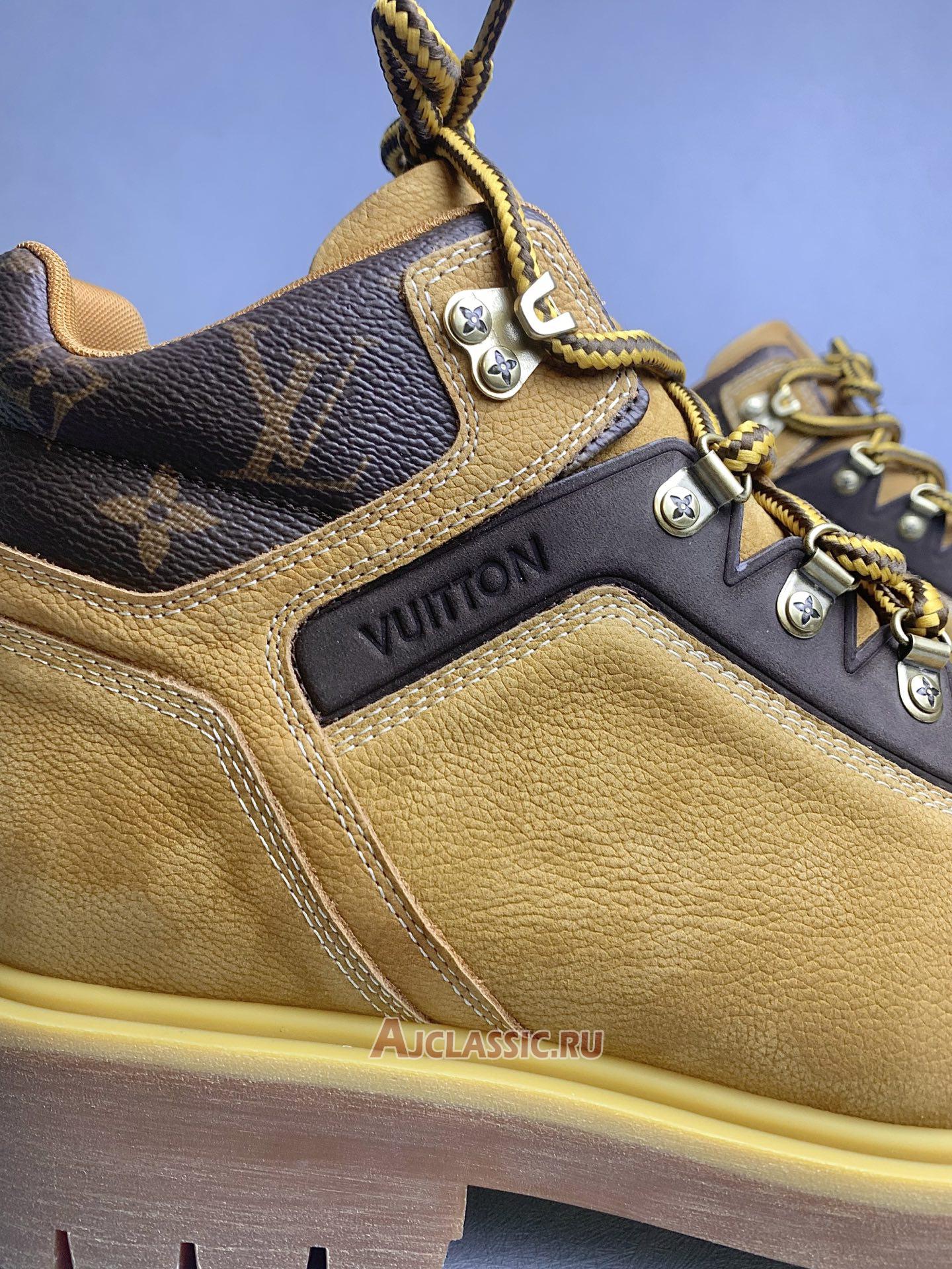 New Louis Vuitton LV Remix Ankle Boot "Beige Brown" 1AIZLS Shoes