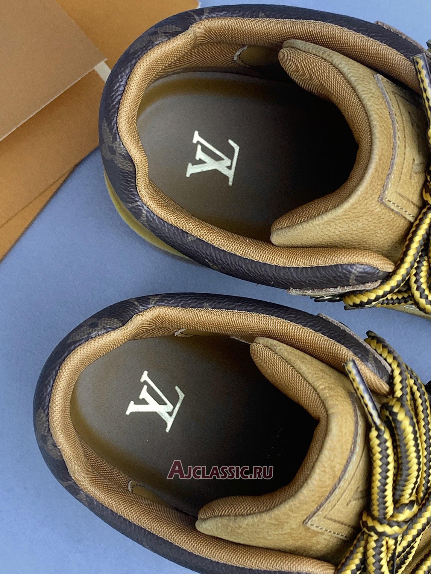 New Louis Vuitton LV Remix Ankle Boot "Beige Brown" 1AIZLS Shoes