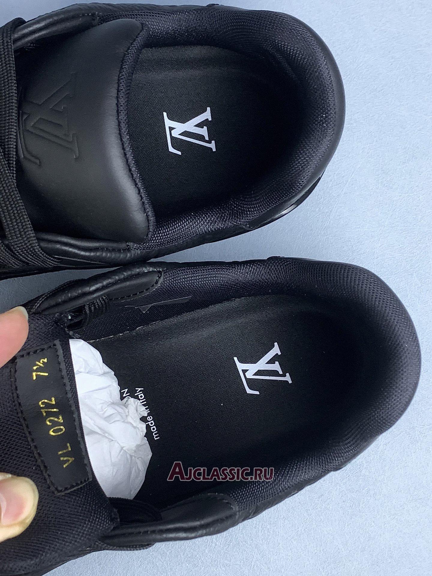 New Louis Vuitton LV Trainer Sneaker "Black Monogram-Embossed" 1A7WET Shoes