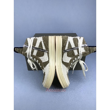 Buy Rick Owens OG Dunks Gray Green Suede Green RICK DUNK OG TEMP-2 Quality Reps Replicas Shoes