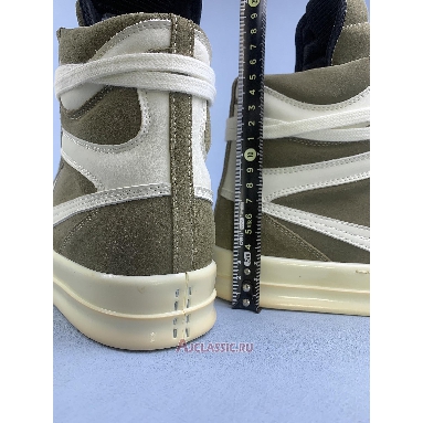 Buy Rick Owens OG Dunks Gray Green Suede Green RICK DUNK OG TEMP-2 Quality Reps Replicas Shoes