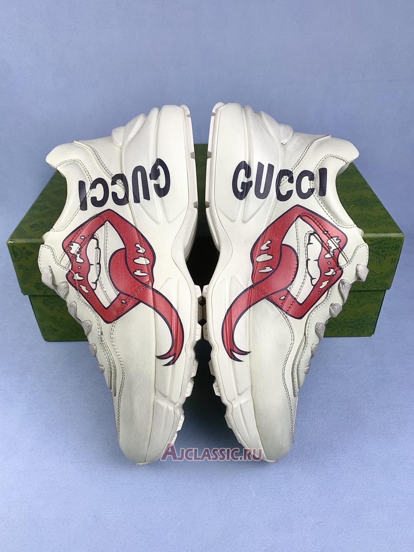 New Gucci Rhyton "Mouth" 552089 A9L00 9522 Shoes