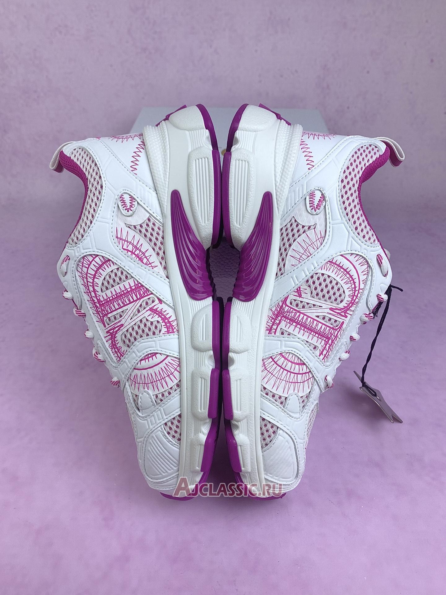 New Dior Wmns Chrono Sneaker "White Fuchsia" KCK414TRM S89W Shoes
