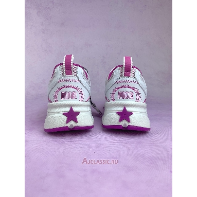 Buy Dior Wmns Chrono Sneaker White Fuchsia Pink KCK414TRM S89W Quality Reps Replicas Shoes