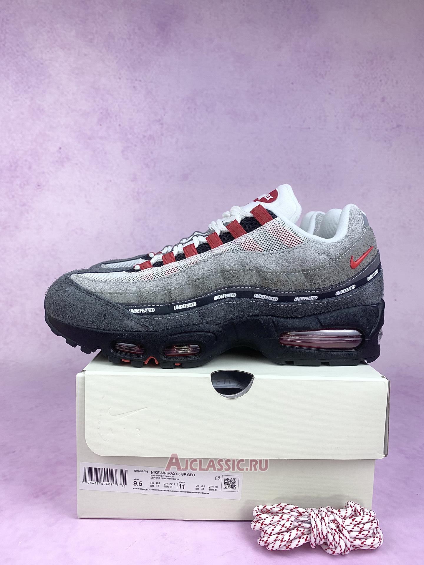 New Undefeated x Nike Air Max 95 "Bright Crimson" IB4523-003 Shoes