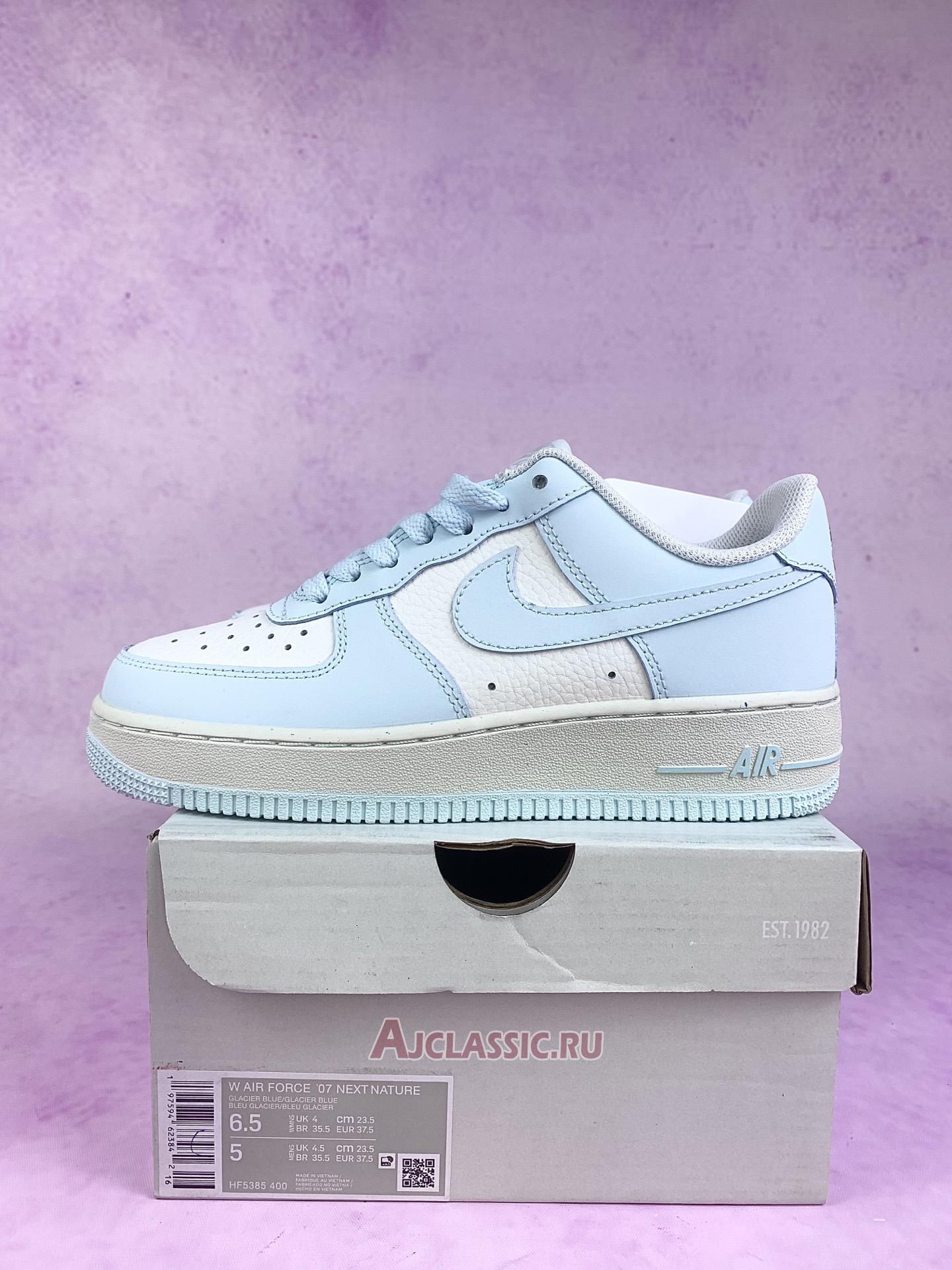 New Nike Air Force 1 Low 07 Next Nature "Glacier Blue" HF5385-400 Shoes
