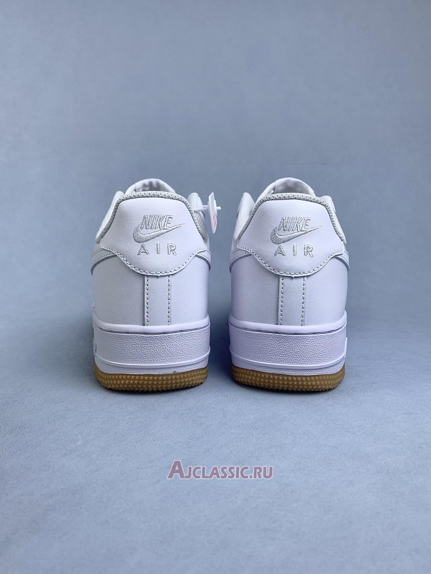 New Nike Air Force 1 07 "White Gum Light Brown" DJ2739-100 Shoes
