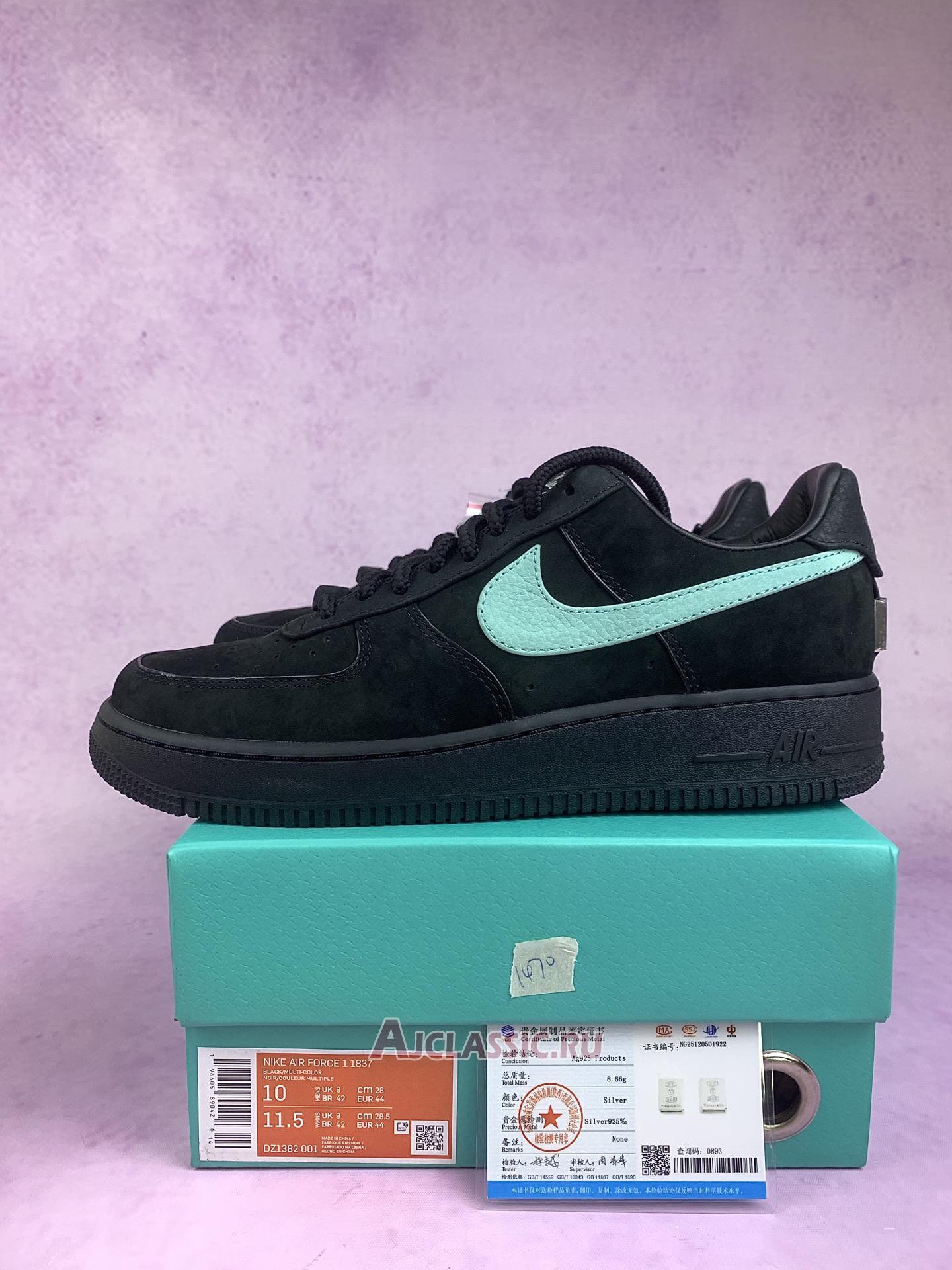 New Tiffany & Co. x Nike Air Force 1 Low "1837" DZ1382-001-2 Shoes