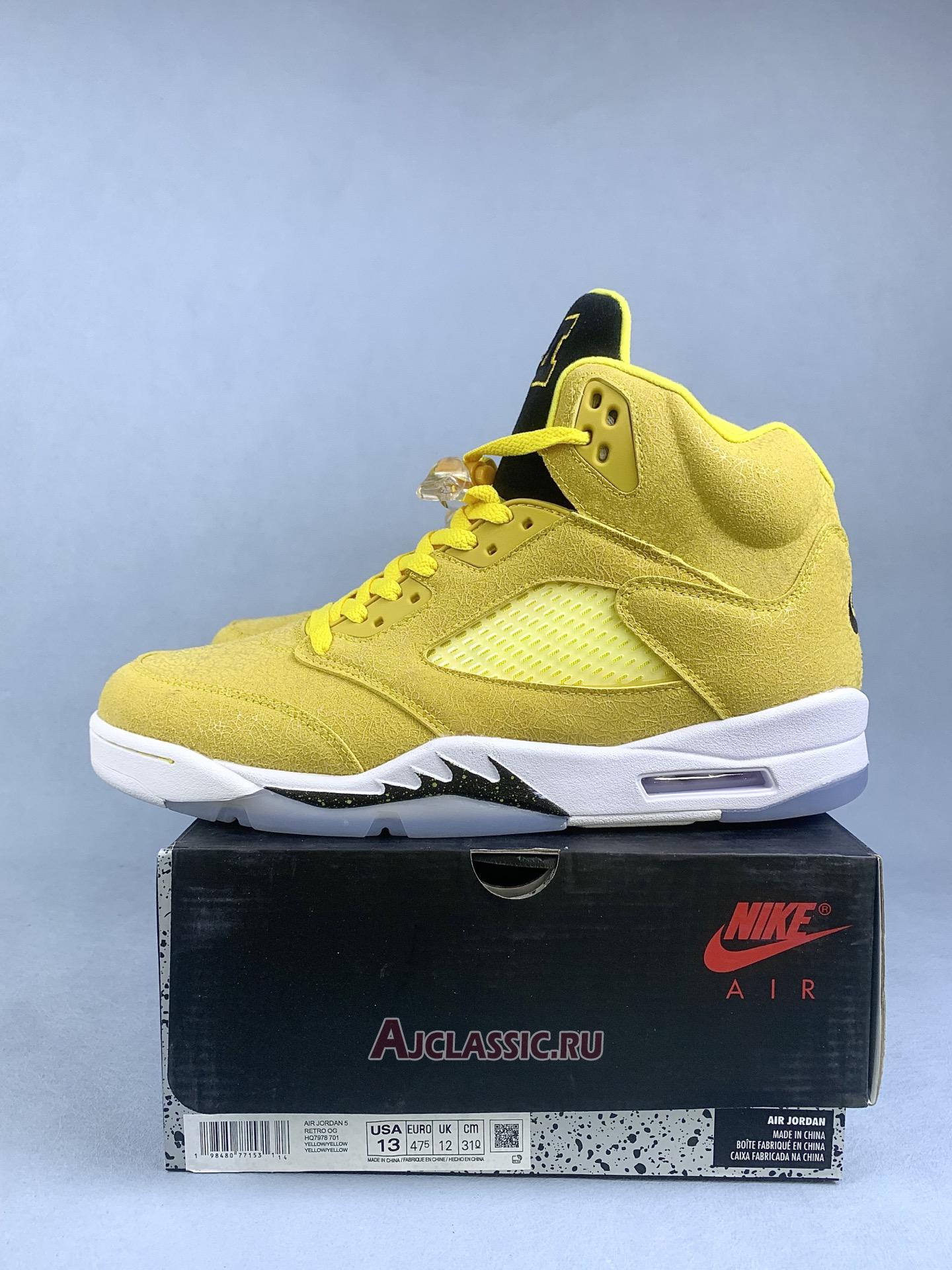 New Air Jordan 5 Retro PE "NCAA Pack - Michigan" DJ4954 997021 SZ Shoes