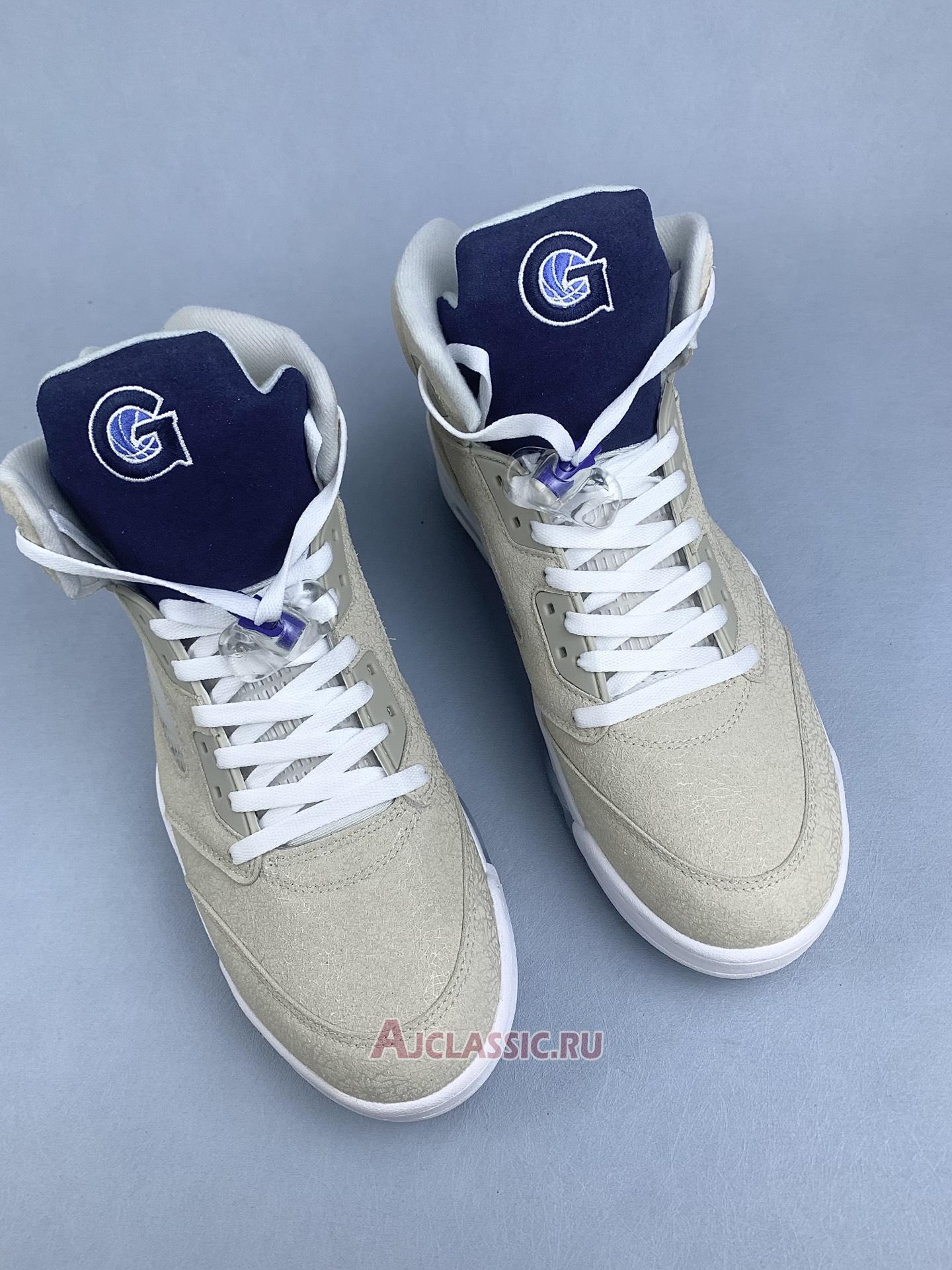 New Air Jordan 5 Retro PE "Georgetown" DJ4954 997015 SZ Shoes