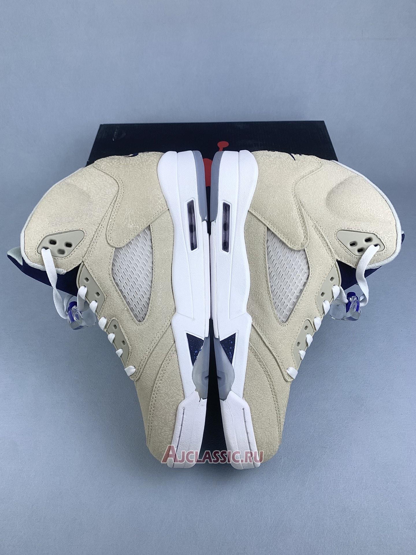 New Air Jordan 5 Retro PE "Georgetown" DJ4954 997015 SZ Shoes