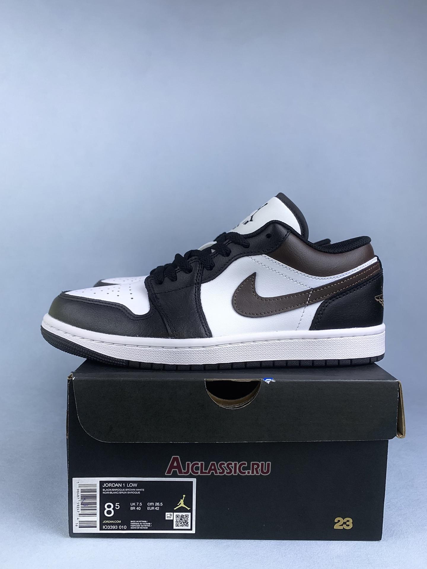 New Air Jordan 1 Low "Black Brown" IO3393-010 Shoes