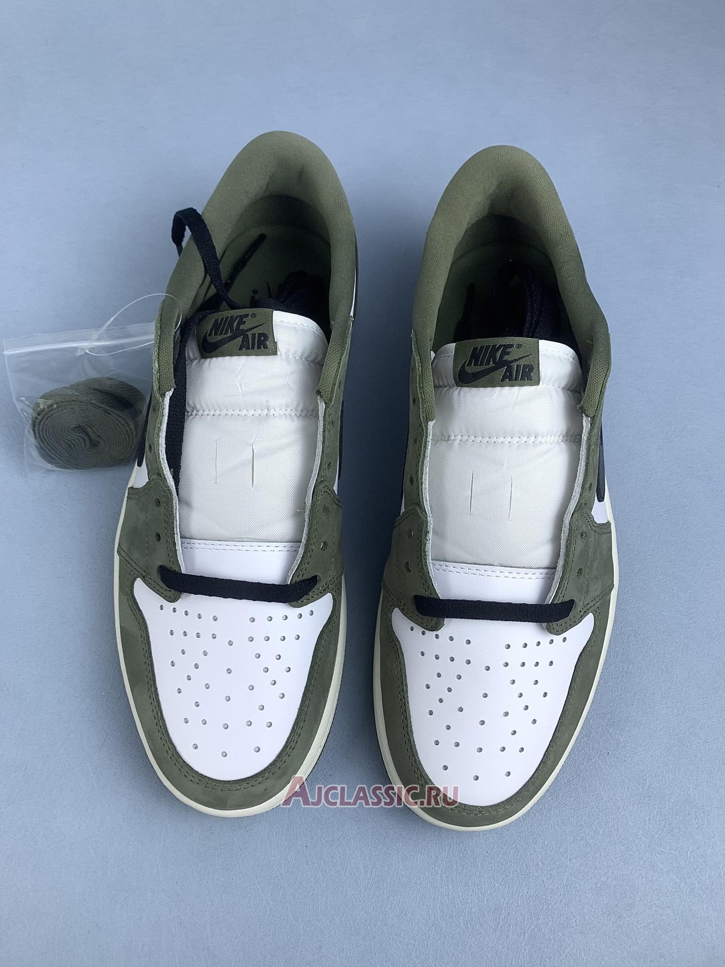 New Air Jordan 1 Retro Low OG "Medium Olive" HQ6998-200 Shoes