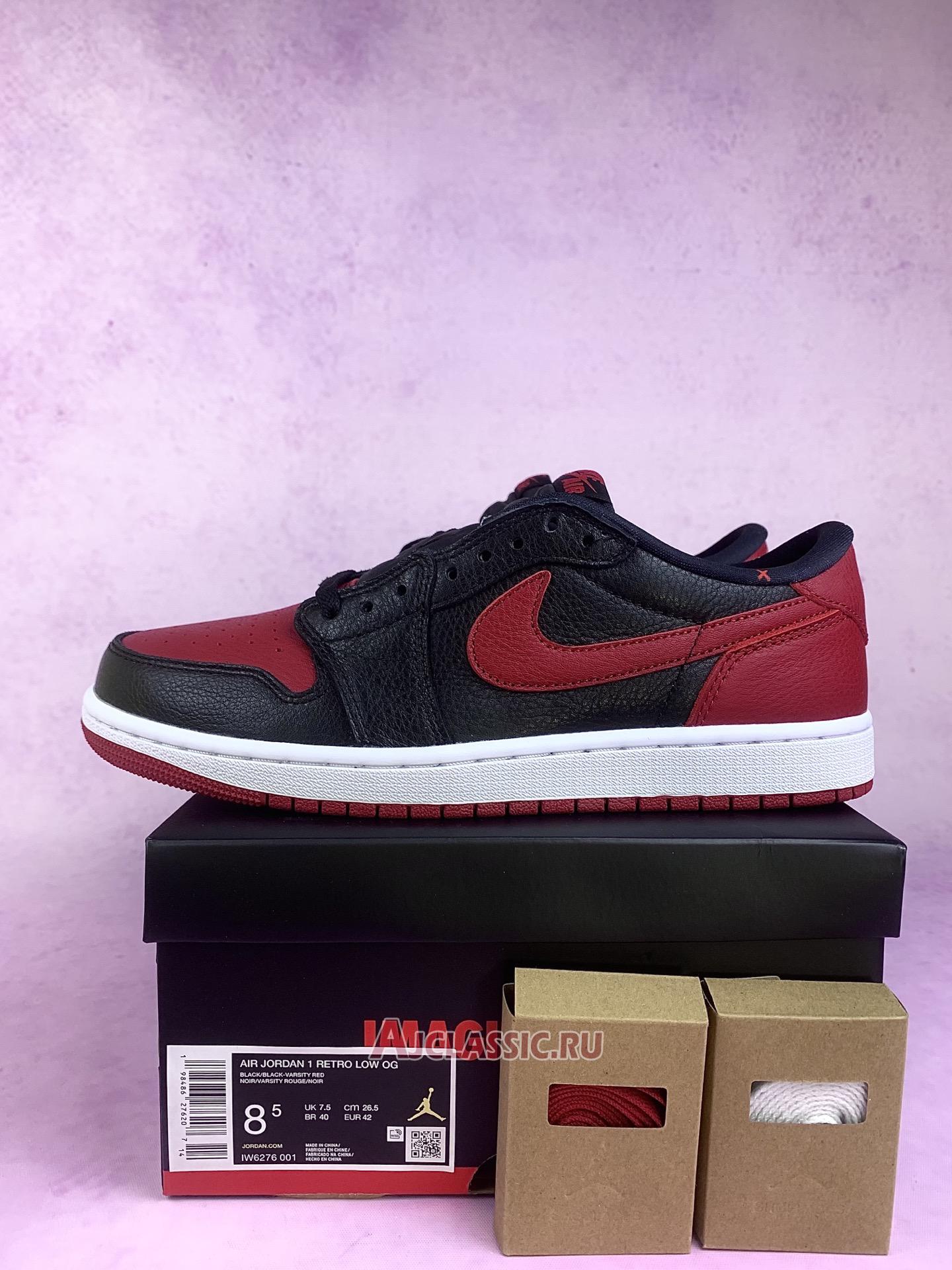 New Air Jordan 1 Retro Low OG "Banned" 2026 IW6276-001 Shoes