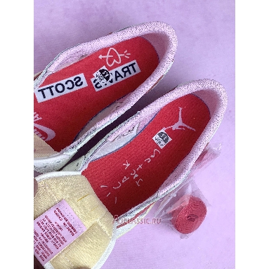 Buy Travis Scott x Air Jordan 1 Low OG Tropical Pink Pink IQ7604-101-2 Quality Reps Replicas Shoes