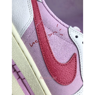 Buy Travis Scott x Air Jordan 1 Low OG Tropical Pink Pink IQ7604-101-2 Quality Reps Replicas Shoes