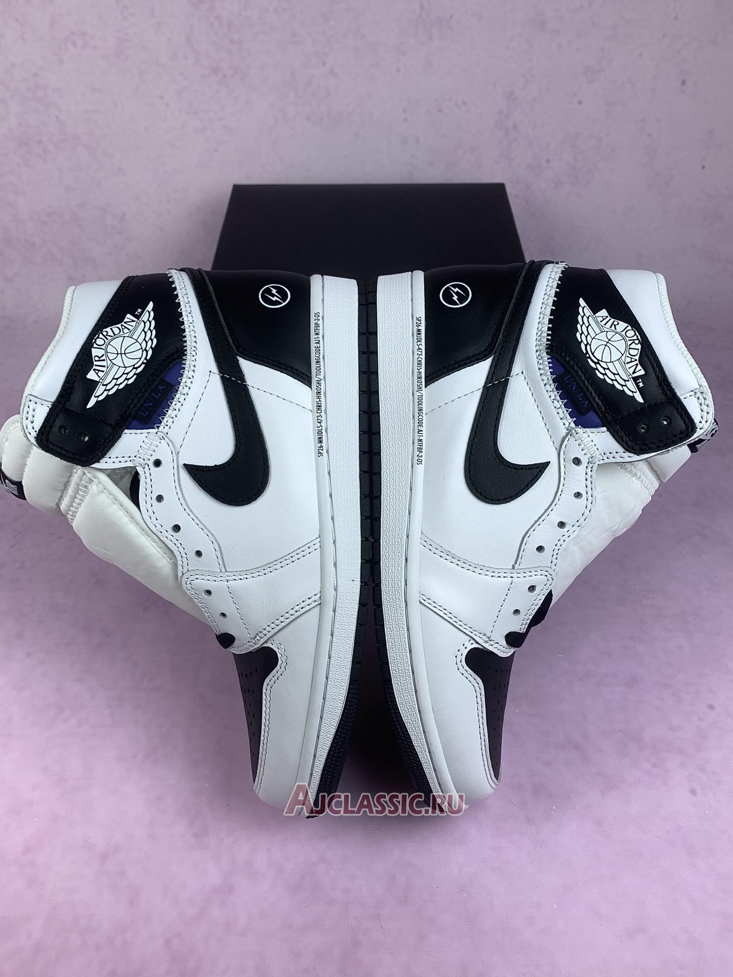 New Fragment Design x Union LA x Air Jordan 1 Retro High OG SP "White Black" II7282-100 Shoes