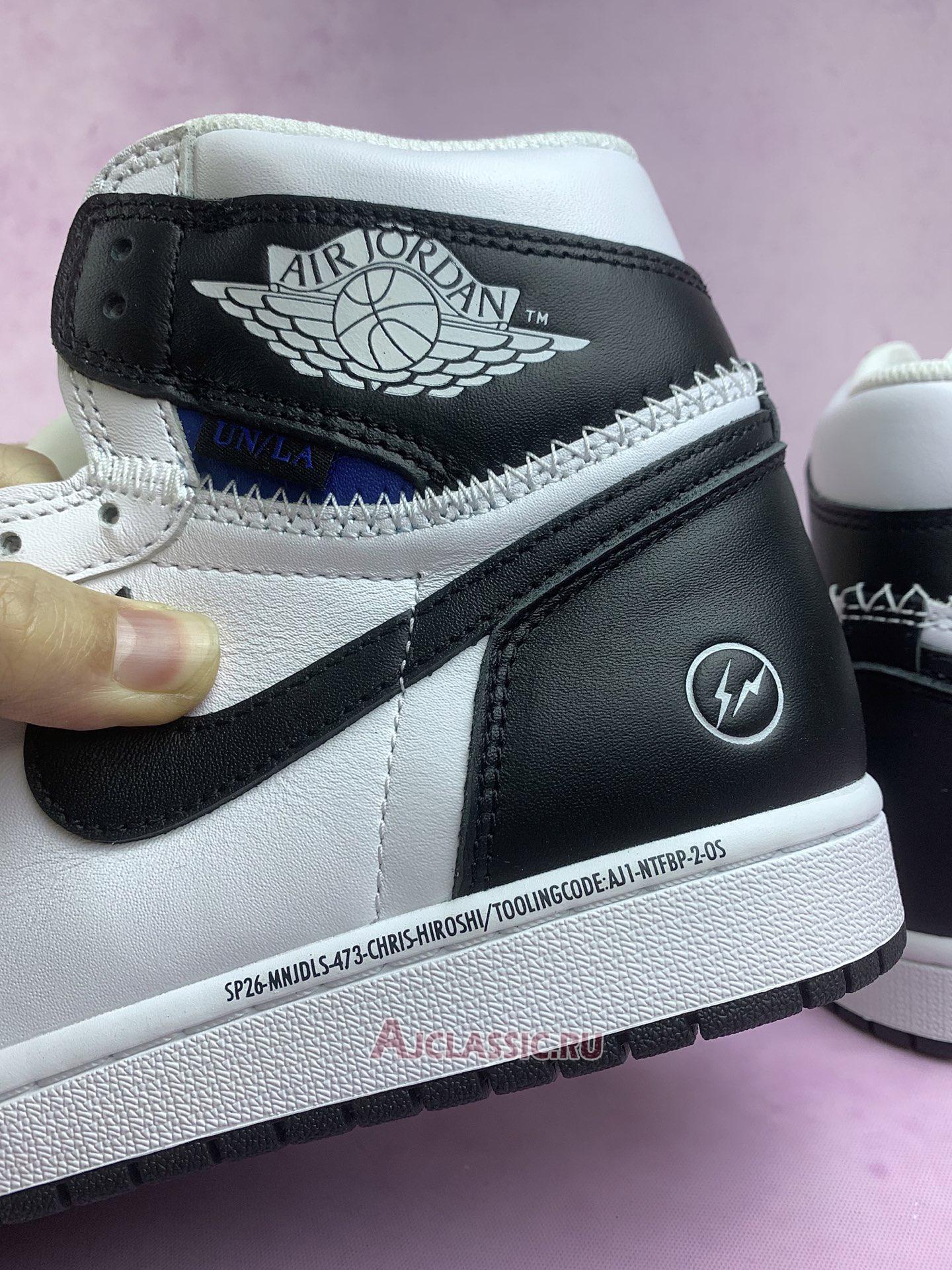 New Fragment Design x Union LA x Air Jordan 1 Retro High OG SP "White Black" II7282-100 Shoes