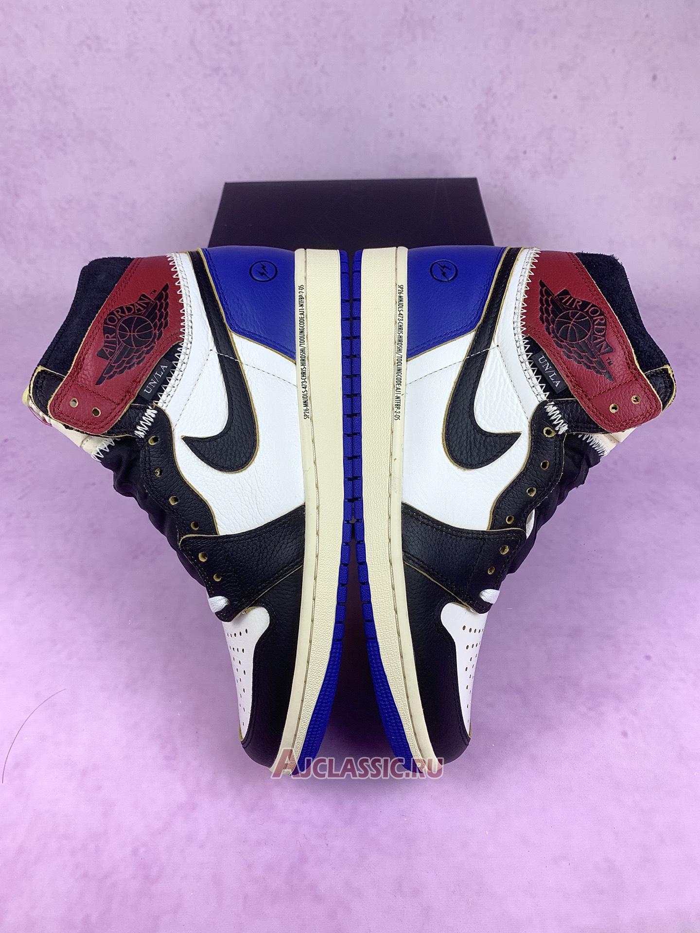 New Fragment Design x Union LA x Air Jordan 1 Retro High OG "Varsity Red" IO7847-002 Shoes
