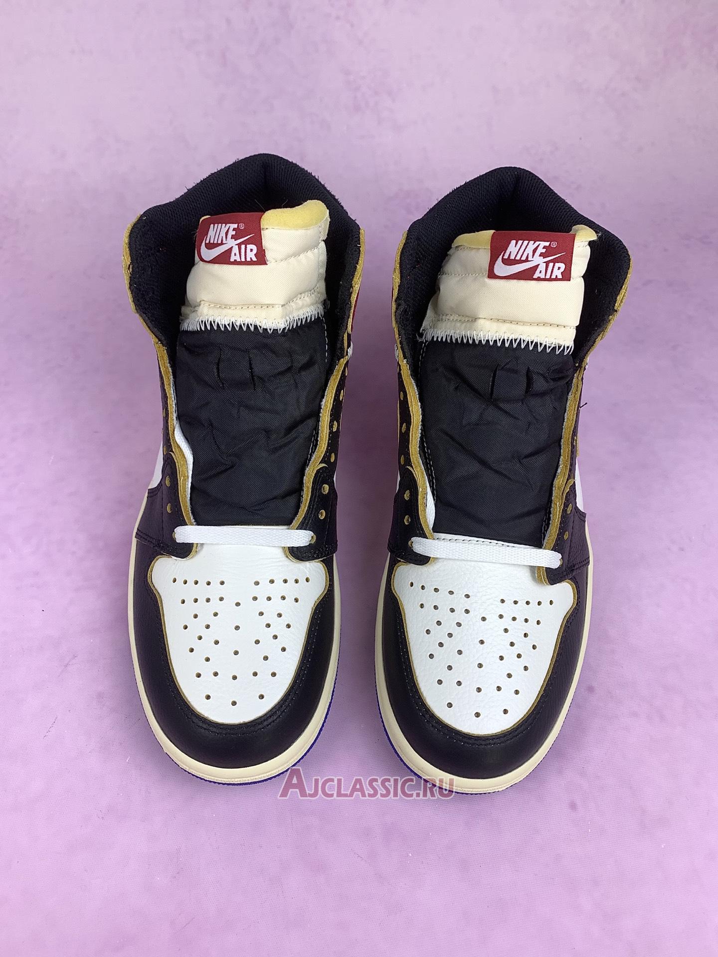 New Fragment Design x Union LA x Air Jordan 1 Retro High OG "Varsity Red" IO7847-002 Shoes