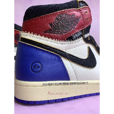 Buy Fragment Design x Union LA x Air Jordan 1 Retro High OG Varsity Red Blue IO7847-002 Quality Reps Replicas Shoes