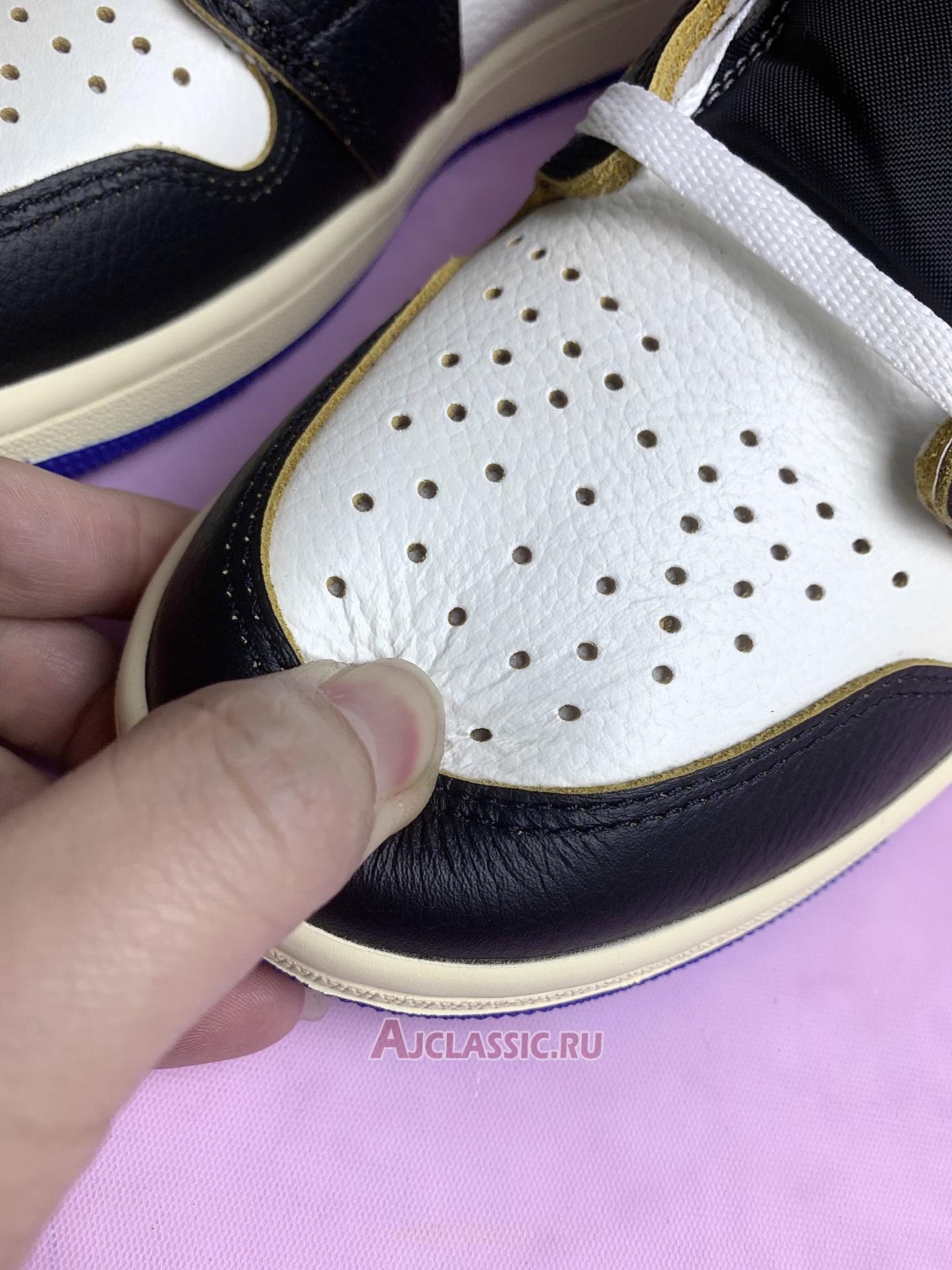 New Fragment Design x Union LA x Air Jordan 1 Retro High OG "Varsity Red" IO7847-002 Shoes