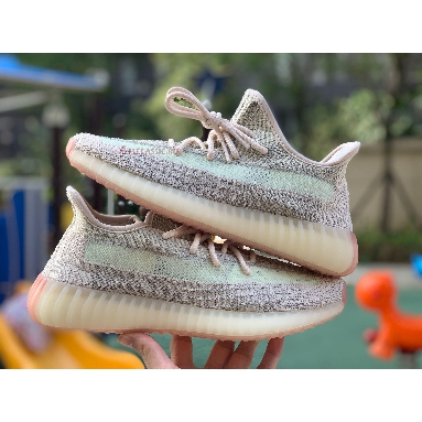 Adidas Yeezy Boost 350 V2 Citrin Reflective FW5318 Citrin Reflective/Citrin Reflective Mens Womens Shoes