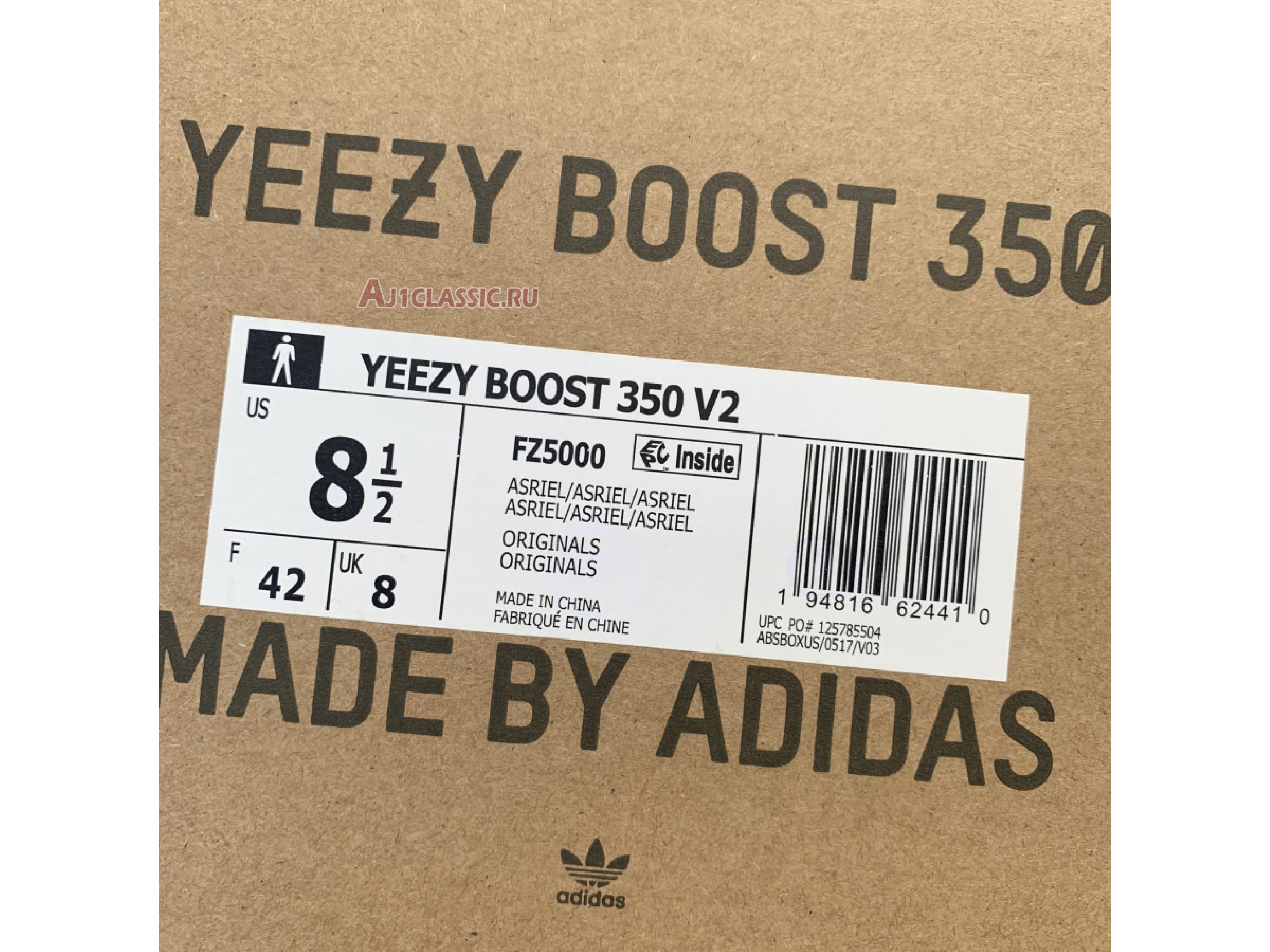 New Adidas Yeezy Boost 350 V2 "Carbon" FZ5000 Shoes