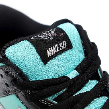 Nike Diamond Supply Co. x Dunk Low Pro SB Tiffany 304292-402 Aqua/Chrome/Black/Green Mens Womens Shoes
