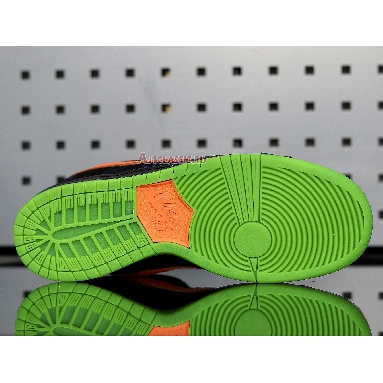 Nike Dunk Low SB Night of Mischief BQ6817-006 Black/Total Orange-Court Purple-Volt Mens Womens Shoes