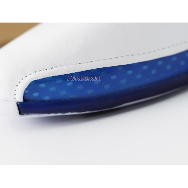 Air Jordan 18 Retro White Sport Royal AA2494-106 White/Sport Royal-White-Metallic Silver Mens Womens Shoes