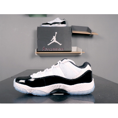 Air Jordan 11 Retro Low Concord 528895-153 White/Black Mens Womens Shoes