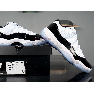 Air Jordan 11 Retro Low Concord 528895-153 White/Black Mens Womens Shoes