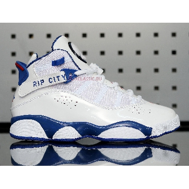 Air Jordan 6 Rings Rip City 322992-051 White/Blue/Red Mens Womens Shoes