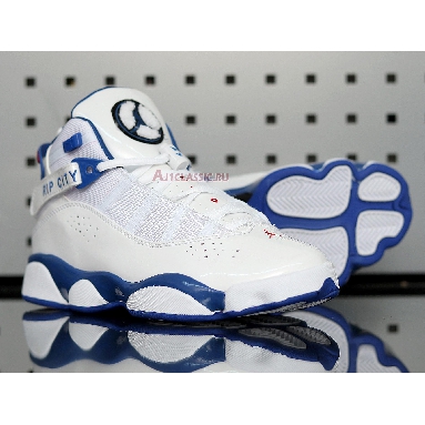 Air Jordan 6 Rings Rip City 322992-051 White/Blue/Red Mens Womens Shoes