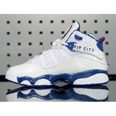 Air Jordan 6 Rings Rip City 322992-051 White/Blue/Red Mens Womens Shoes