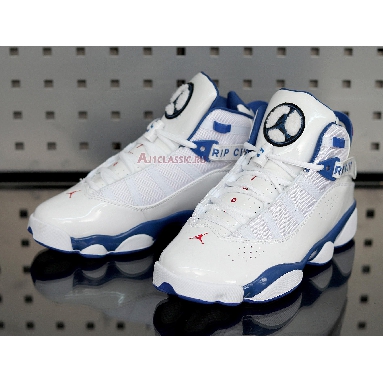 Air Jordan 6 Rings Rip City 322992-051 White/Blue/Red Mens Womens Shoes