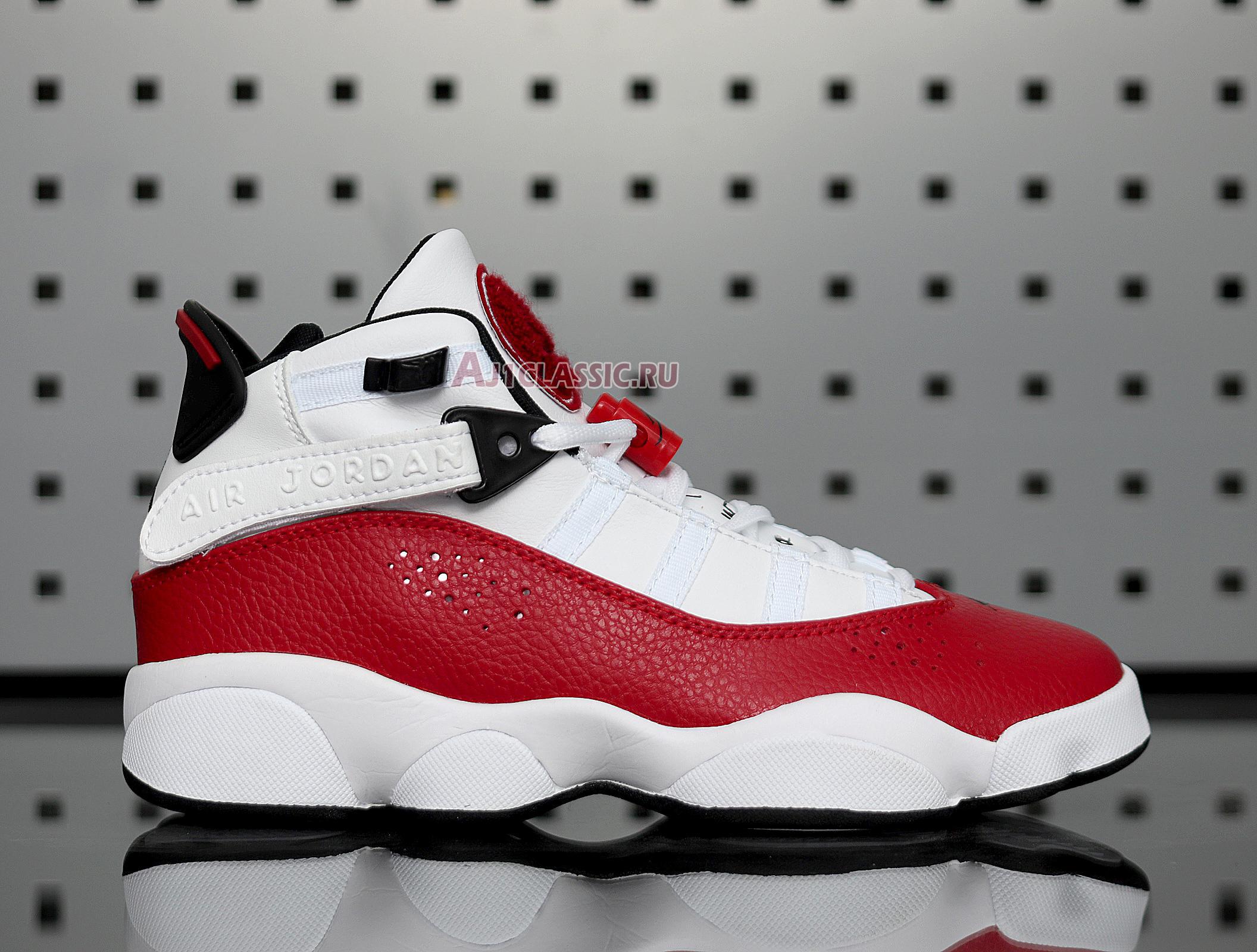 red white jordan 6s