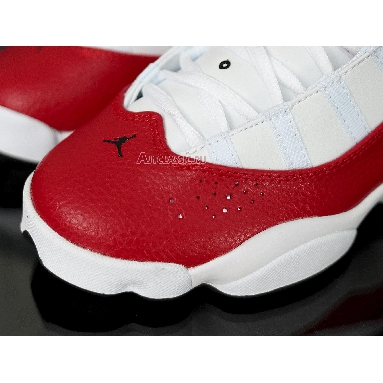 Air Jordan 6 Rings White University Red 322992-120 White/University Red-Black Mens Womens Shoes