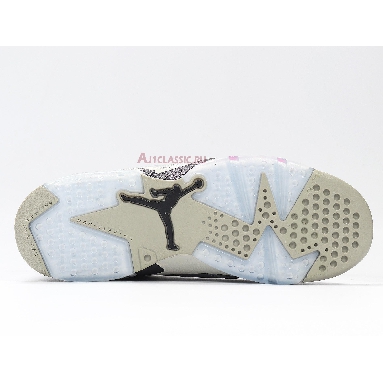 Air Jordan 6 Retro GG Valentines Day 543390-009 Metallic Silver/Vivid Pink-Black Mens Womens Shoes