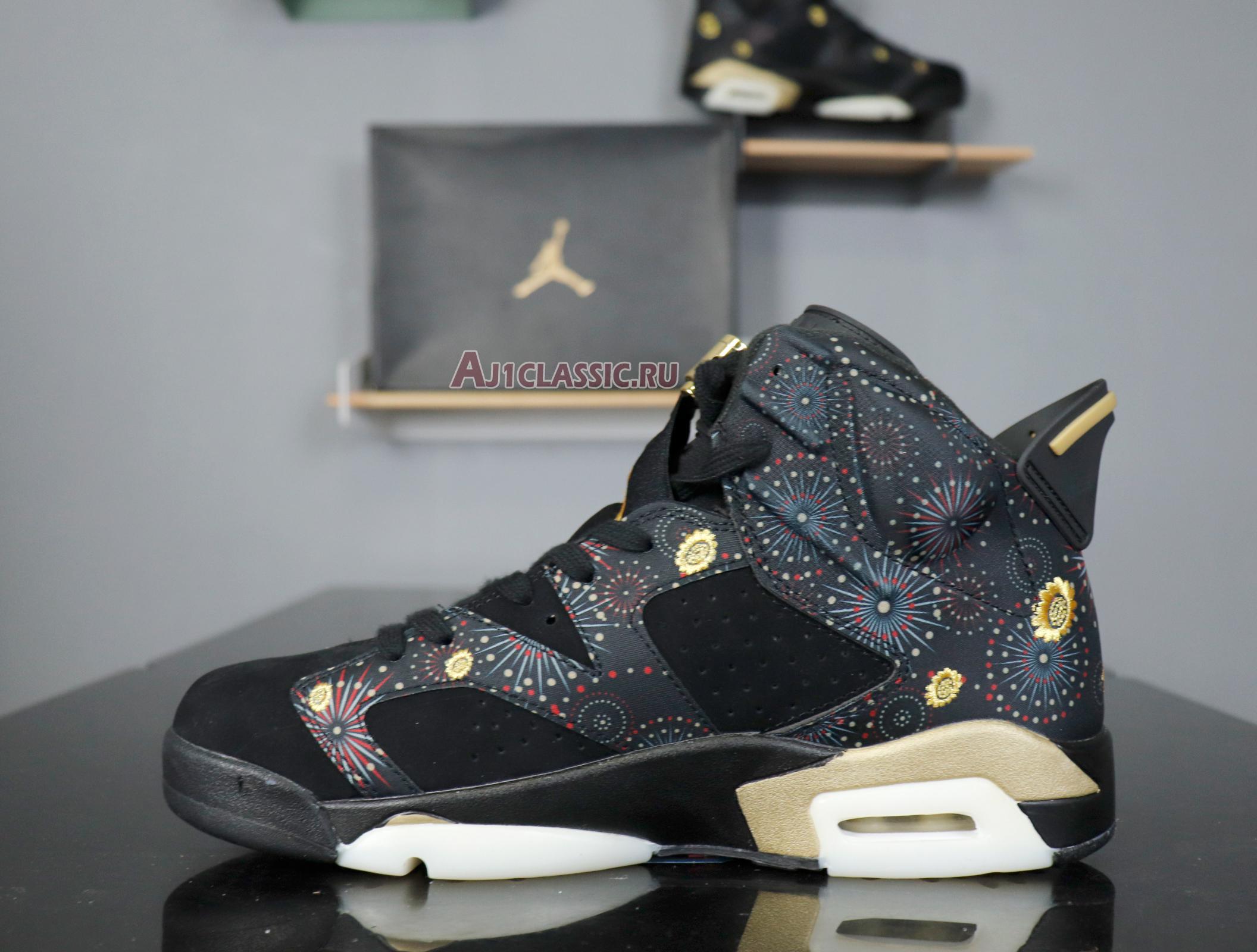 New Air Jordan 6 Retro "Chinese New Year" AA2492-021 Shoes