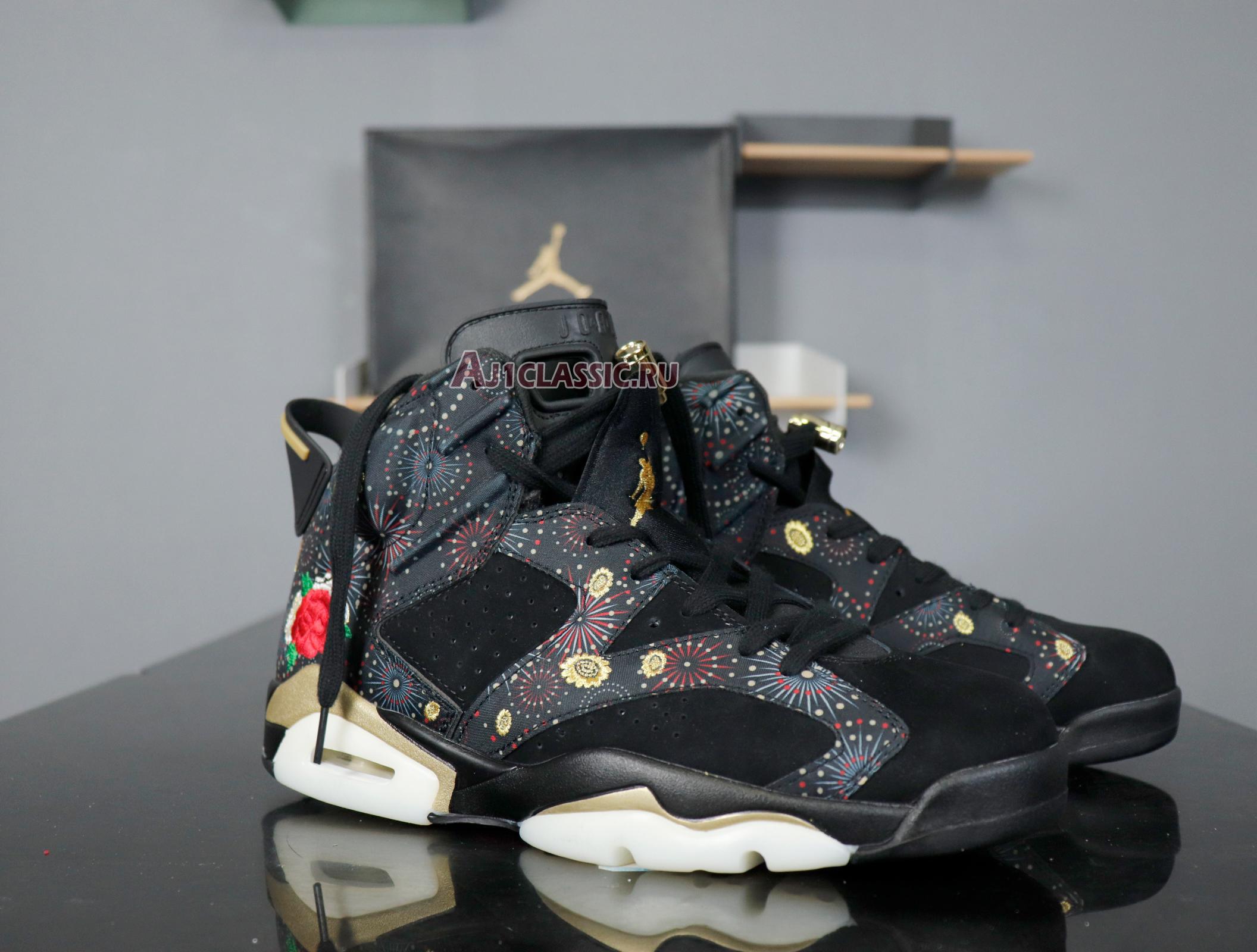 New Air Jordan 6 Retro "Chinese New Year" AA2492-021 Shoes