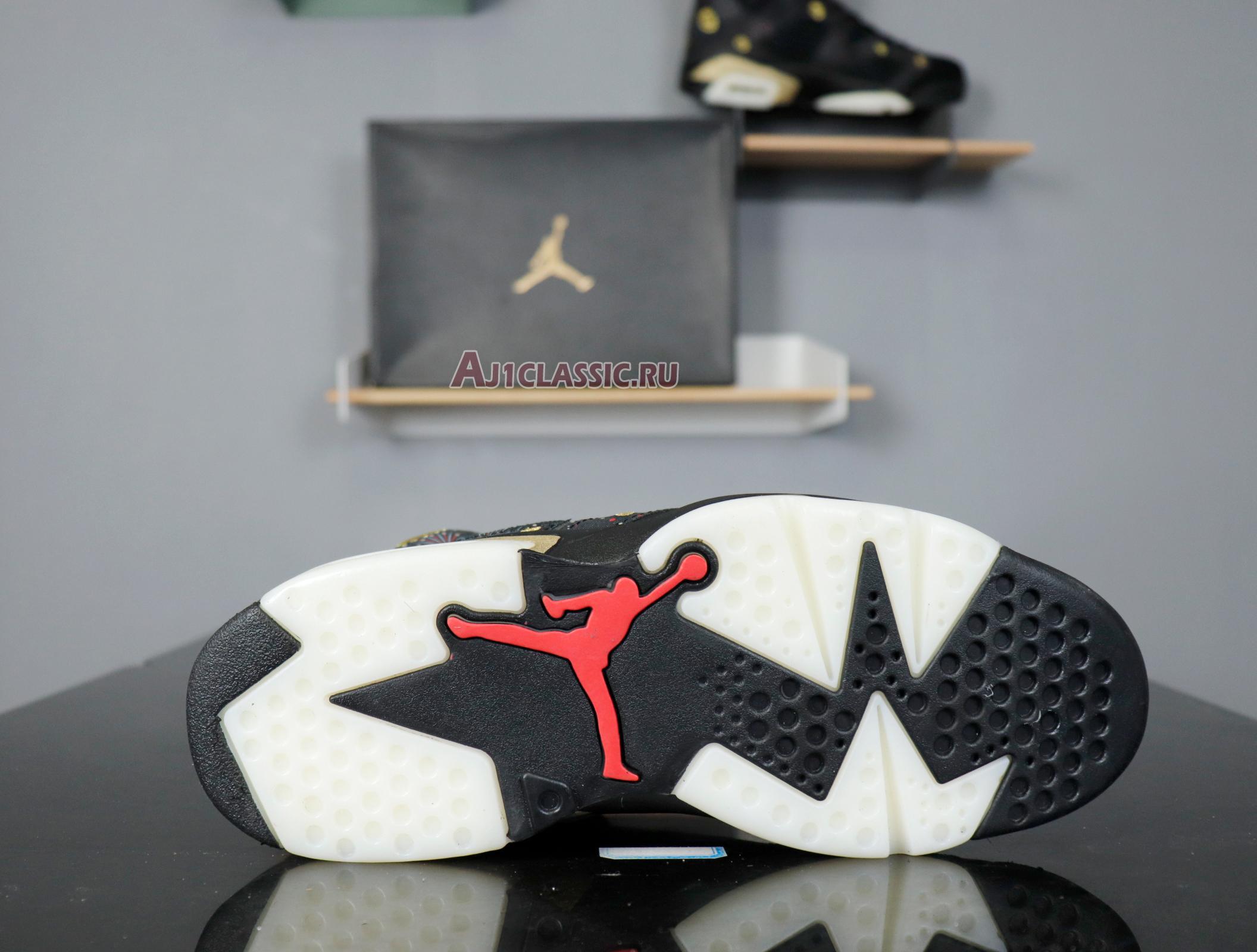New Air Jordan 6 Retro "Chinese New Year" AA2492-021 Shoes