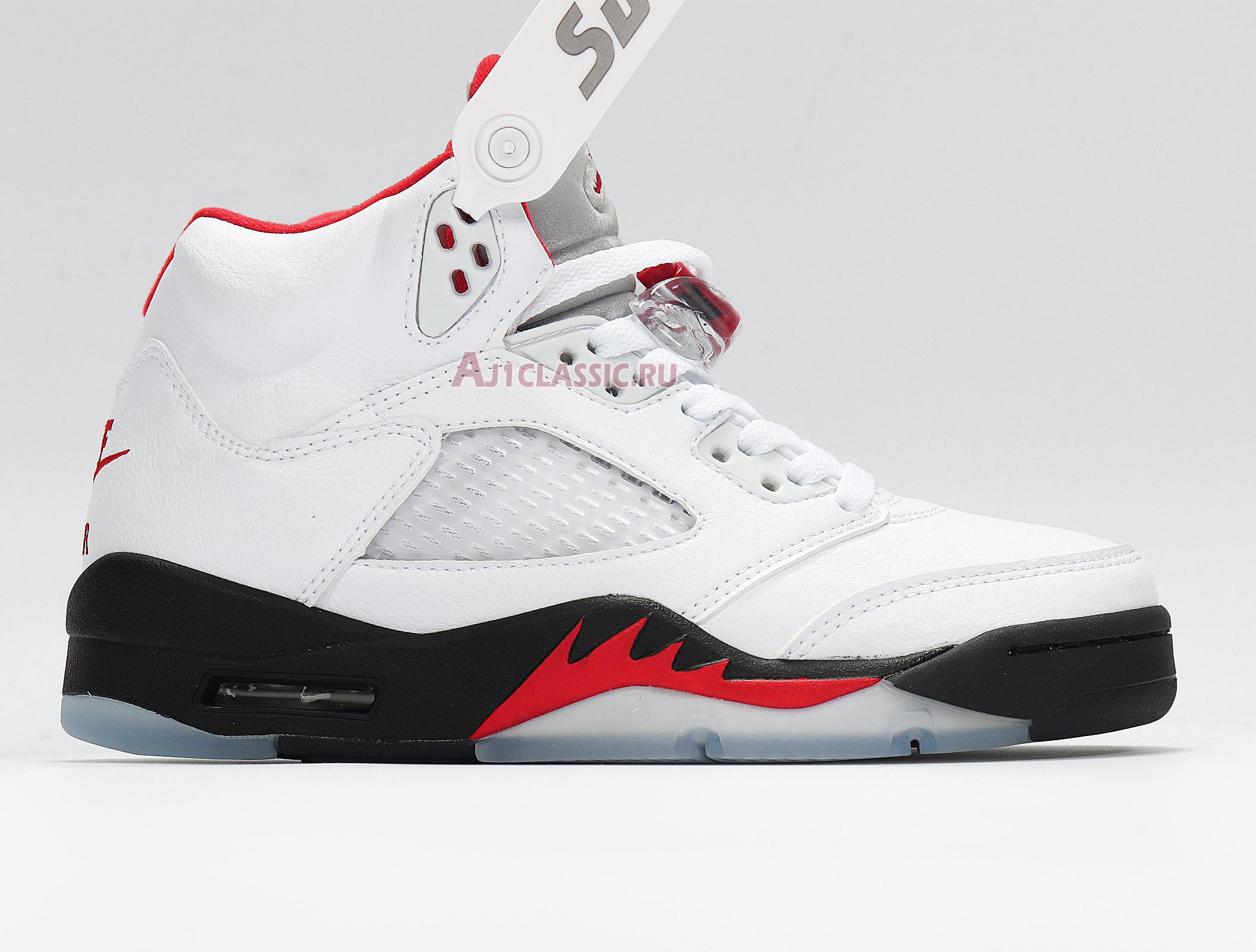 New Air Jordan 5 Retro "Fire Red" 2020 DA1911-102 Shoes