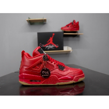 Air Jordan 4 Retro NRG Singles Day AV3914-600 Fire Red/Summit White-Black Mens Womens Shoes