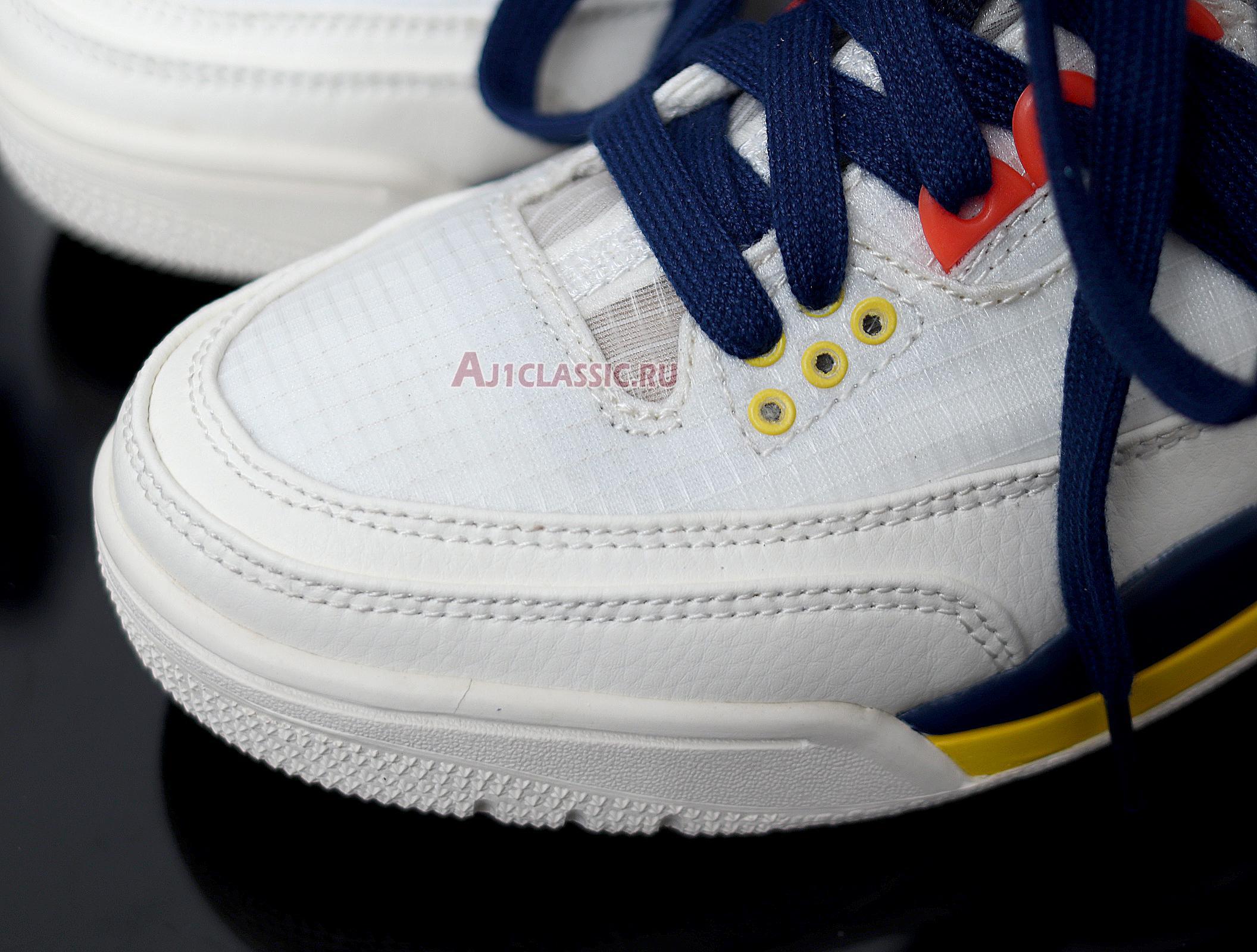 New Air Jordan 3 RTR EXP Lite "Sail Blue Void" BQ8394-100 Shoes