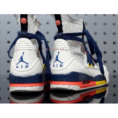Air Jordan 3 RTR EXP Lite Sail Blue Void BQ8394-100 Sail/Turf Orange-Bright Citron-Blue Void Mens Womens Shoes