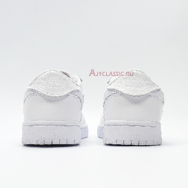 Air Jordan 1 Low ID Velcro White CJ7891-ID White/White-White Mens Womens Shoes
