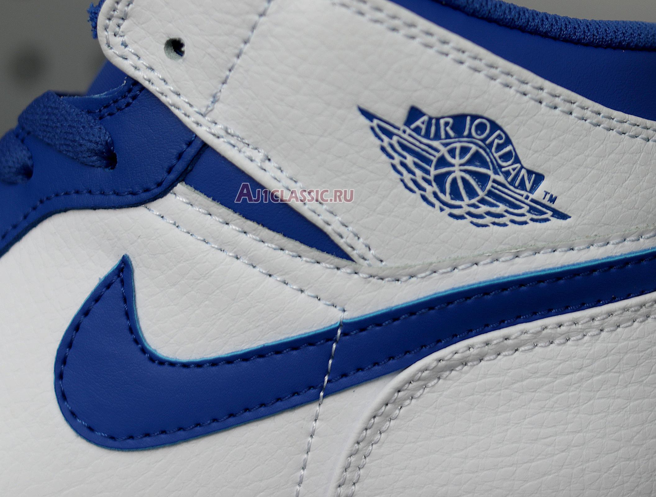 New Air Jordan 1 Mid "Hyper Royal" 554724-114 Shoes