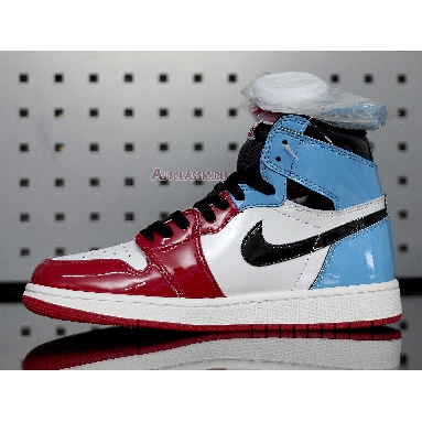 Air Jordan 1 Retro High OG Fearless CK5666-100 White/University Blue-Varsity Red-Black Mens Womens Shoes